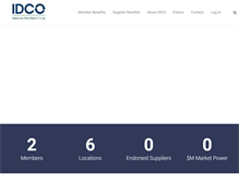 Tablet Screenshot of idco.coop